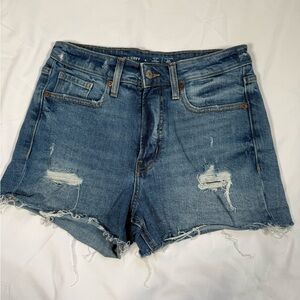 Old Navy Women's Distressed Blue Jean Shorts
